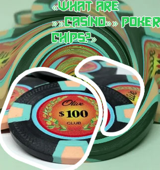 Real clay poker chips